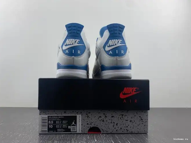 Cheap MAX Blue Jordan Air 4 FV5029-141 Military 0516